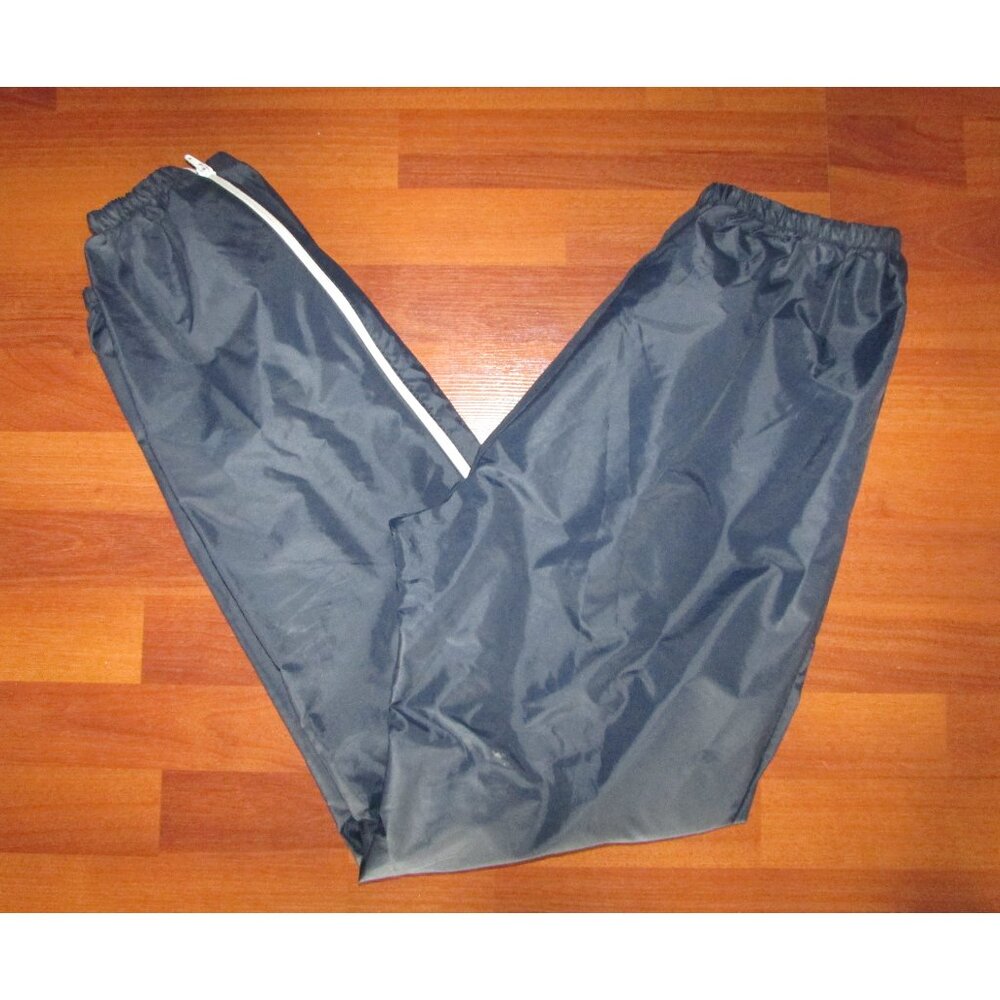 K-WAY Vintage Dark Blue Splash Pants - Sz 4